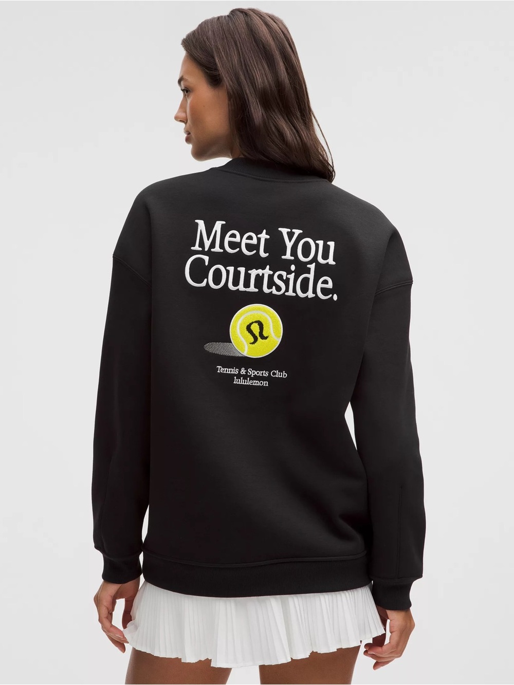 Lululemon Cozy Oversized Pullover Tennis Meet You Court-side Heavyweight Jacket